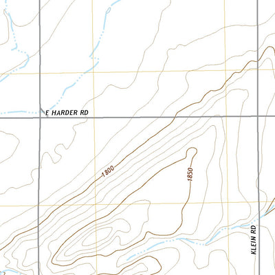 United States Geological Survey Ritzville SE, WA (2020, 24000-Scale) digital map