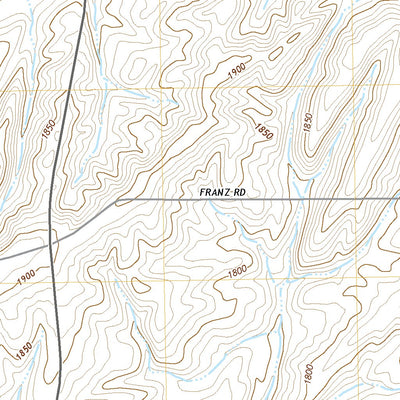 United States Geological Survey Ritzville SE, WA (2020, 24000-Scale) digital map
