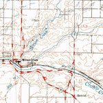 United States Geological Survey Ritzville, WA (1953, 250000-Scale) digital map