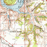 United States Geological Survey Ritzville, WA (1953, 250000-Scale) digital map