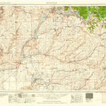 United States Geological Survey Ritzville, WA (1959, 250000-Scale) digital map