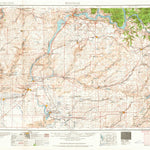 United States Geological Survey Ritzville, WA (1965, 250000-Scale) digital map