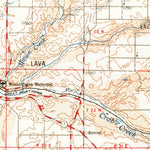 United States Geological Survey Ritzville, WA (1965, 250000-Scale) digital map