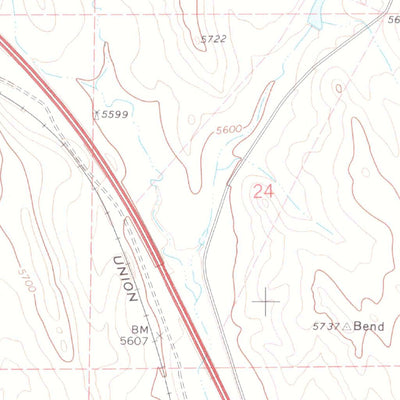 United States Geological Survey River Bend, CO (1970, 24000-Scale) digital map