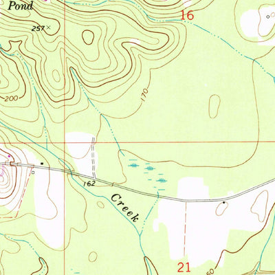United States Geological Survey River Falls, AL (1971, 24000-Scale) digital map
