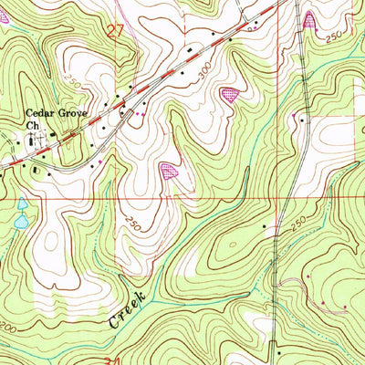 United States Geological Survey River Falls, AL (1971, 24000-Scale) digital map