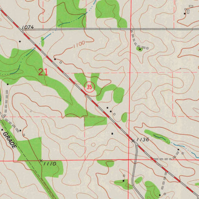 United States Geological Survey River Falls East, WI (1974, 24000-Scale) digital map