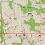 United States Geological Survey River Falls East, WI (1974, 24000-Scale) digital map