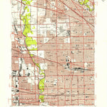 United States Geological Survey River Forest, IL (1953, 24000-Scale) digital map