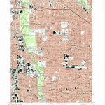 United States Geological Survey River Forest, IL (1993, 24000-Scale) digital map