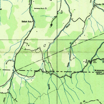 United States Geological Survey River Knobs, VA-TN (1935, 48000-Scale) digital map
