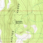 United States Geological Survey River Spring, CA-NV (1986, 24000-Scale) digital map