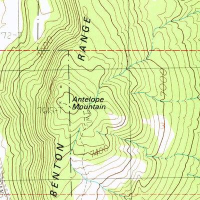 United States Geological Survey River Spring, CA-NV (1986, 24000-Scale) digital map