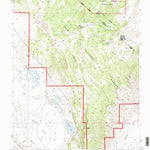 United States Geological Survey River Spring, CA-NV (1994, 24000-Scale) digital map