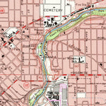 United States Geological Survey Riverbank, CA (1969, 24000-Scale) digital map