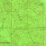 United States Geological Survey Riverbed Butte, OR (1960, 62500-Scale) digital map