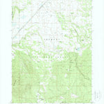United States Geological Survey Riverbed Butte, OR (1988, 24000-Scale) digital map