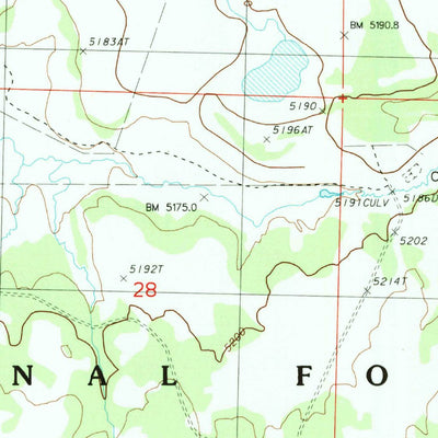 United States Geological Survey Riverbed Butte, OR (1988, 24000-Scale) digital map