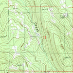United States Geological Survey Riverbed Butte, OR (1988, 24000-Scale) digital map