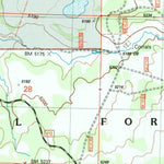 United States Geological Survey Riverbed Butte, OR (2004, 24000-Scale) digital map