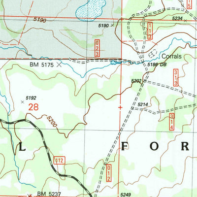 United States Geological Survey Riverbed Butte, OR (2004, 24000-Scale) digital map