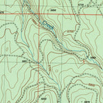 United States Geological Survey Riverbed Butte, OR (2004, 24000-Scale) digital map