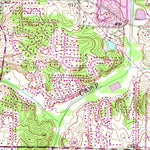 United States Geological Survey Riverdale, GA (1954, 24000-Scale) digital map