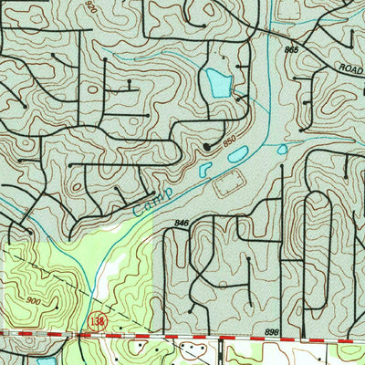 United States Geological Survey Riverdale, GA (1993, 24000-Scale) digital map
