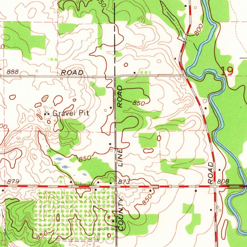 Riverdale, MI (1965, 24000-Scale) Map by United States Geological ...