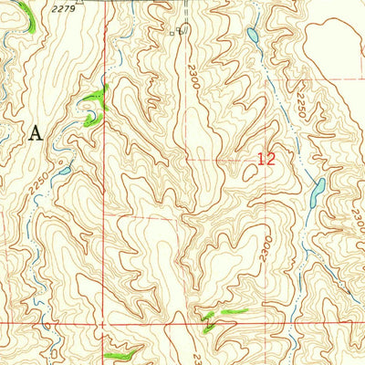 United States Geological Survey Riverdale, NE (1962, 24000-Scale) digital map