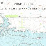 United States Geological Survey Riverdale North, ND (1972, 24000-Scale) digital map