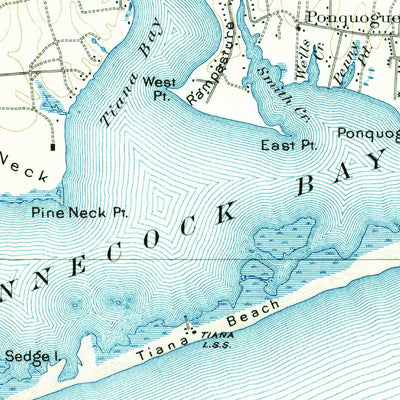 United States Geological Survey Riverhead, NY (1903, 62500-Scale) digital map