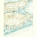 United States Geological Survey Riverhead, NY (1904, 62500-Scale) digital map