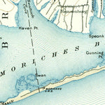 United States Geological Survey Riverhead, NY (1904, 62500-Scale) digital map