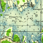 United States Geological Survey Riverhead, NY (1943, 62500-Scale) digital map