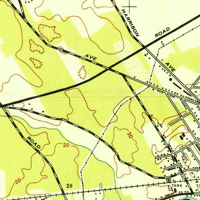 United States Geological Survey Riverhead, NY (1947, 24000-Scale) digital map