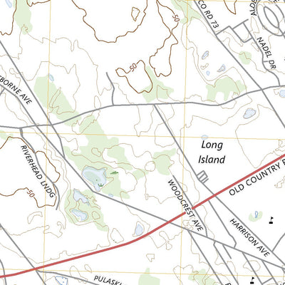 United States Geological Survey Riverhead, NY (2023, 24000-Scale) digital map