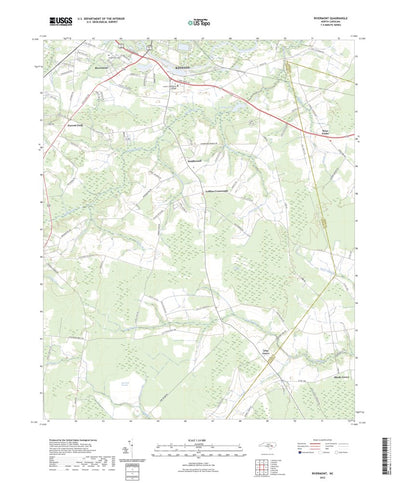 United States Geological Survey Rivermont, NC (2022, 24000-Scale) digital map
