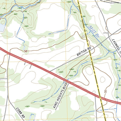 United States Geological Survey Rivermont, NC (2022, 24000-Scale) digital map