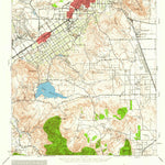 United States Geological Survey Riverside, CA (1942, 62500-Scale) digital map