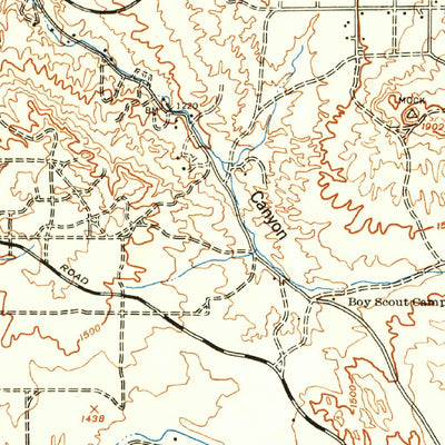United States Geological Survey Riverside, CA (1942, 62500-Scale) digital map