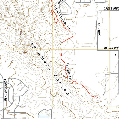 United States Geological Survey Riverside East, CA (2022, 24000-Scale) digital map