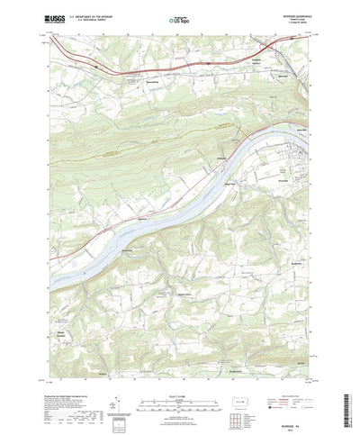 United States Geological Survey Riverside, PA (2023, 24000-Scale) digital map