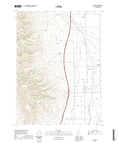 United States Geological Survey Riverside, UT (2023, 24000-Scale) digital map