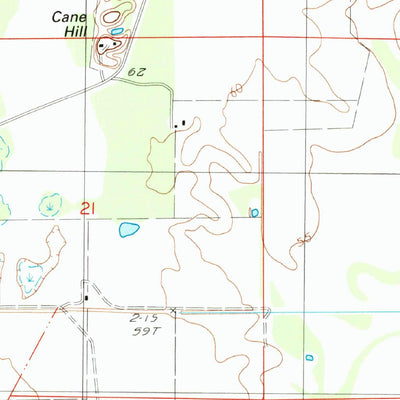 United States Geological Survey Riverton, LA (1989, 24000-Scale) digital map