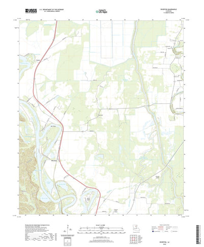United States Geological Survey Riverton, LA (2020, 24000-Scale) digital map