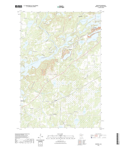 United States Geological Survey Riverton, MN (2022, 24000-Scale) digital map