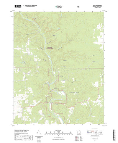 United States Geological Survey Riverton, MO (2021, 24000-Scale) digital map