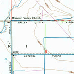United States Geological Survey Riverton NE, WY (1957, 24000-Scale) digital map