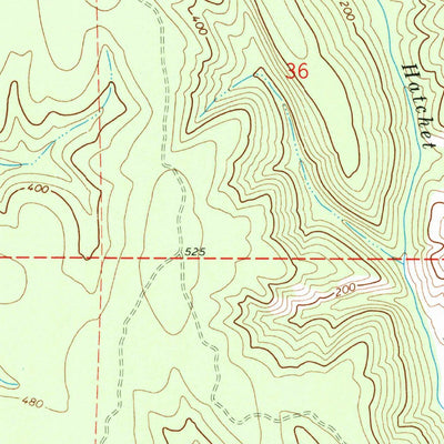 United States Geological Survey Riverton, OR (1971, 24000-Scale) digital map